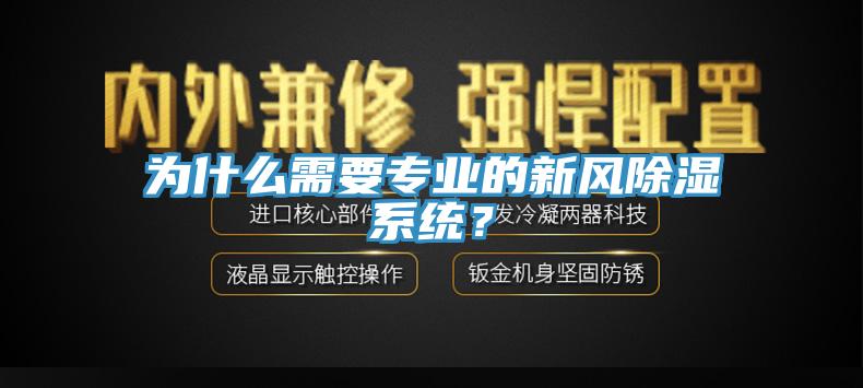 為什么需要專業(yè)的新風除濕系統(tǒng)？