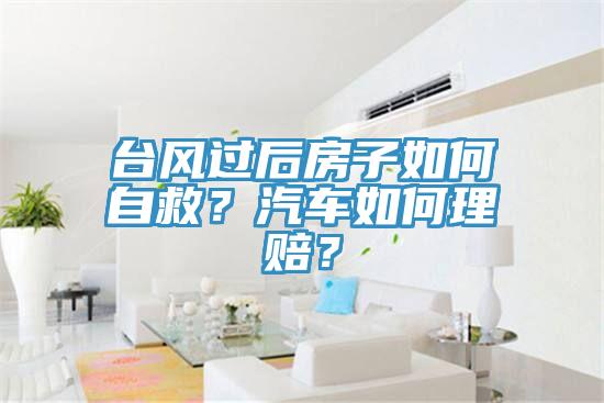 臺(tái)風(fēng)過后房子如何自救？汽車如何理賠？