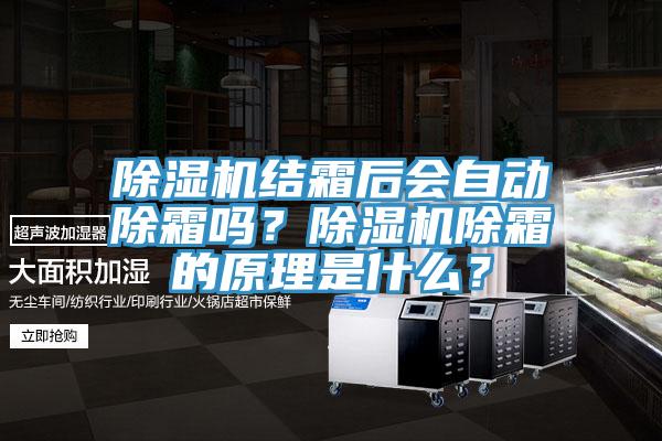 除濕機結(jié)霜后會自動除霜嗎？除濕機除霜的原理是什么？