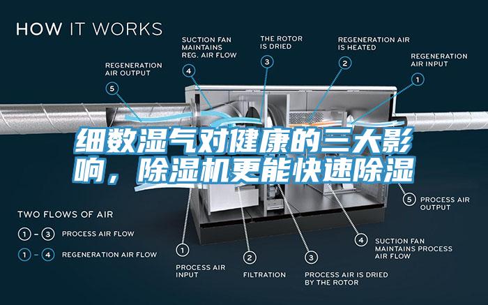 細數(shù)濕氣對健康的三大影響，除濕機更能快速除濕