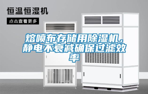 熔噴布存儲用除濕機(jī)，靜電不衰減確保過濾效率