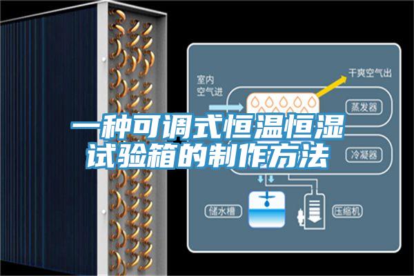一種可調(diào)式恒溫恒濕試驗(yàn)箱的制作方法