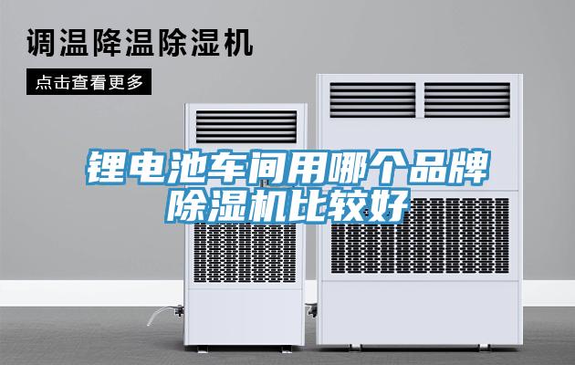 鋰電池車間用哪個品牌除濕機(jī)比較好