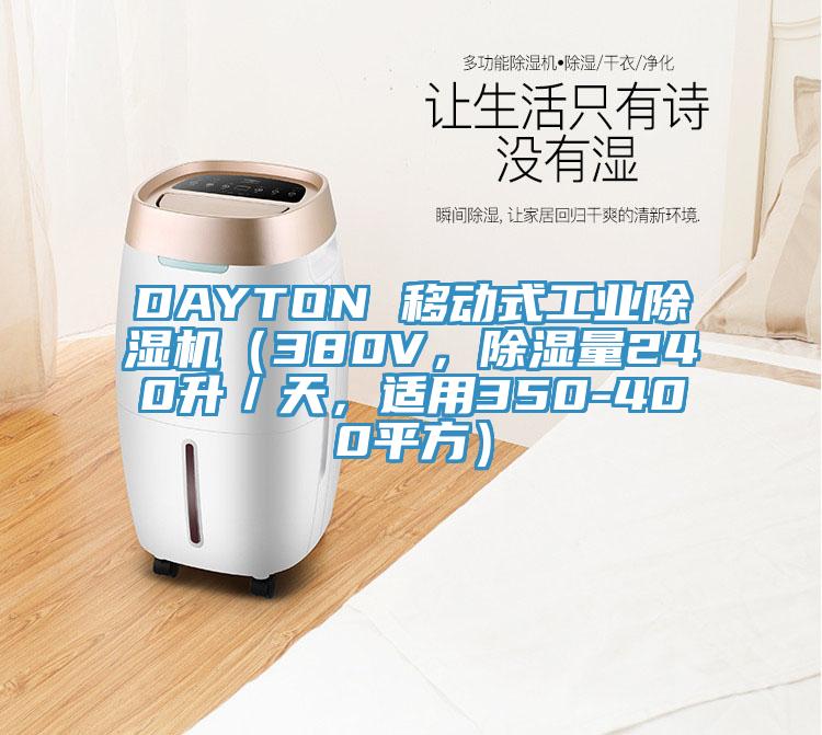 DAYTON 移動(dòng)式工業(yè)除濕機(jī)（380V，除濕量240升／天，適用350-400平方）