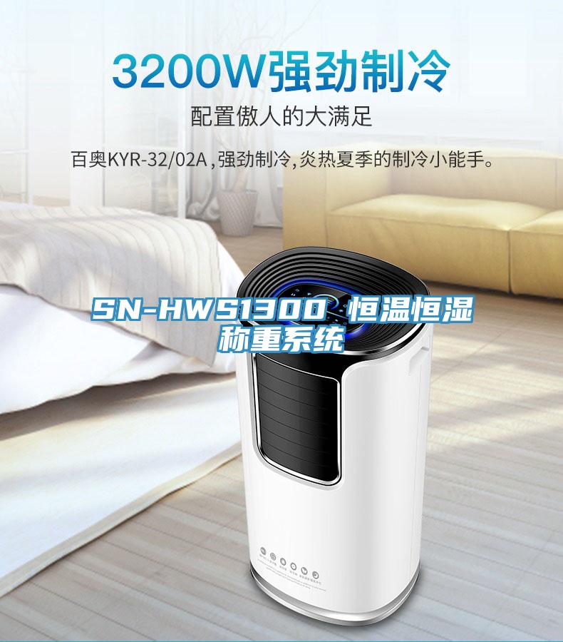 SN-HWS1300 恒溫恒濕稱重系統(tǒng)