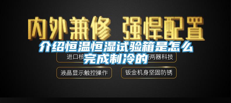 介紹恒溫恒濕試驗(yàn)箱是怎么完成制冷的