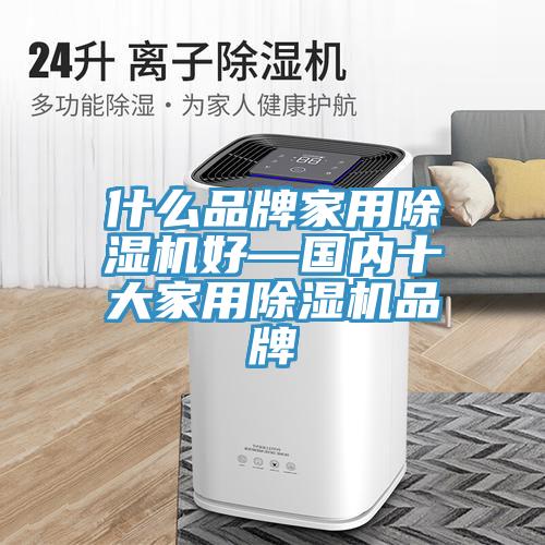 什么品牌家用除濕機好—國內(nèi)十大家用除濕機品牌