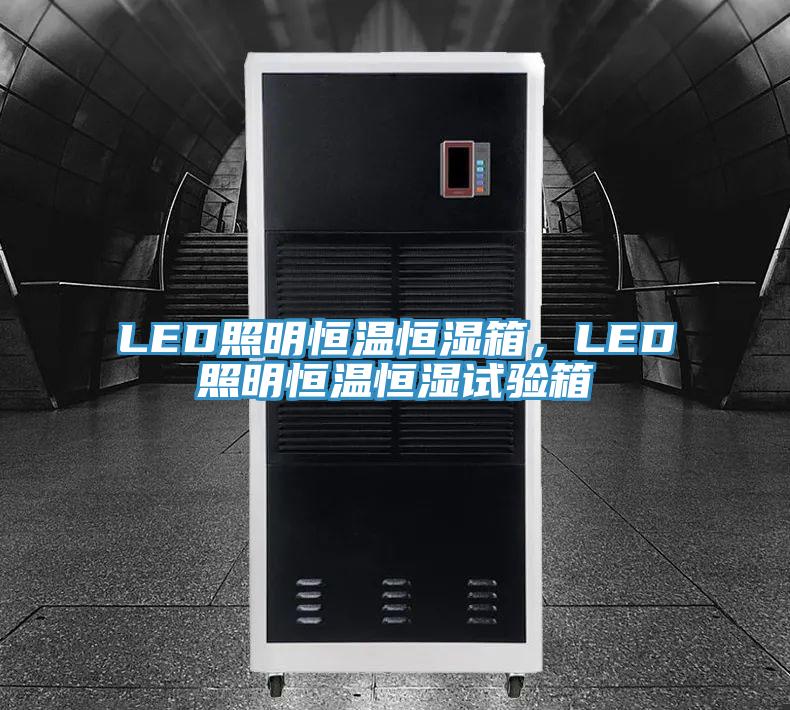 LED照明恒溫恒濕箱，LED照明恒溫恒濕試驗箱