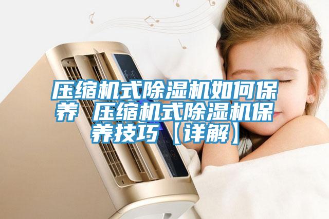 壓縮機式除濕機如何保養(yǎng) 壓縮機式除濕機保養(yǎng)技巧【詳解】