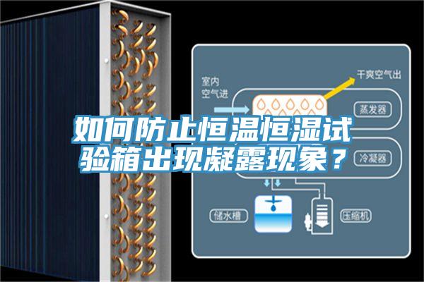 如何防止恒溫恒濕試驗(yàn)箱出現(xiàn)凝露現(xiàn)象？