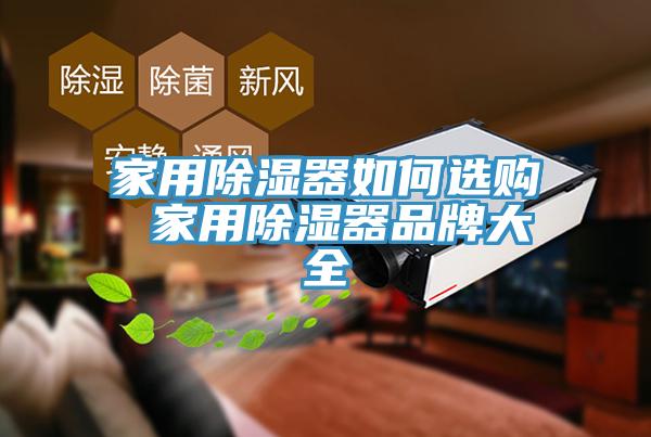 家用除濕器如何選購(gòu) 家用除濕器品牌大全