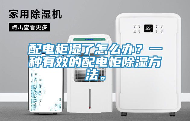 配電柜濕了怎么辦？一種有效的配電柜除濕方法。