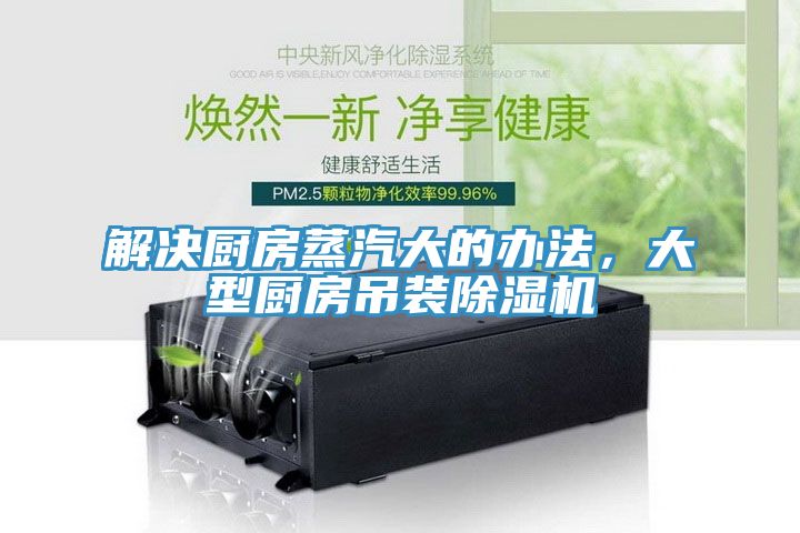 解決廚房蒸汽大的辦法，大型廚房吊裝除濕機