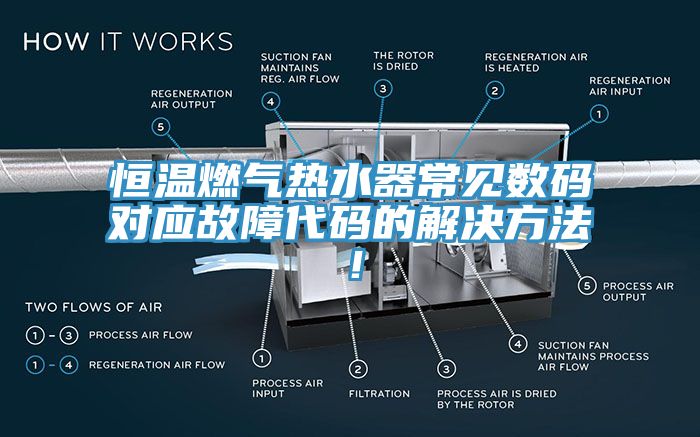 恒溫燃氣熱水器常見數(shù)碼對應(yīng)故障代碼的解決方法！