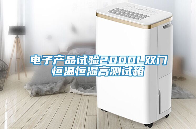 電子產品試驗2000L雙門恒溫恒濕高測試箱