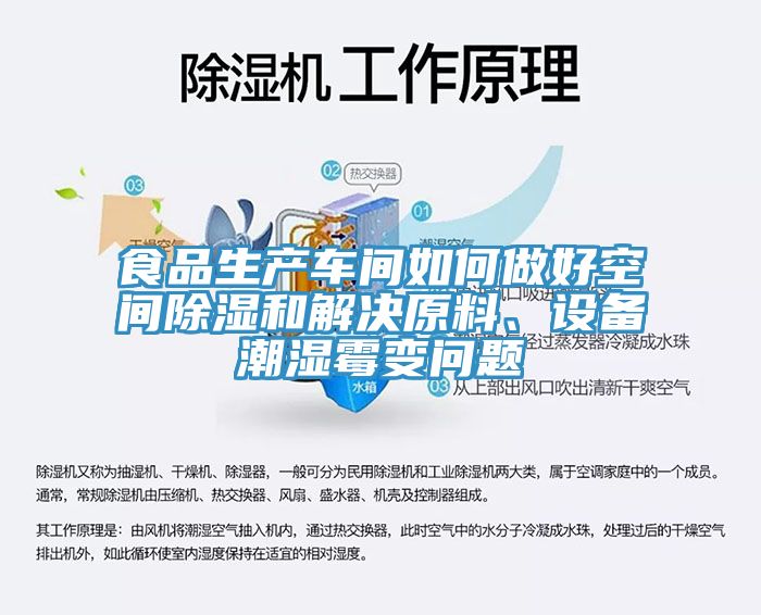 食品生產(chǎn)車間如何做好空間除濕和解決原料、設(shè)備潮濕霉變問題